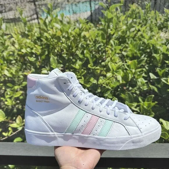 adidas gazelle silver green womens Adidas Original BASKET PROFI Men's main image 1
